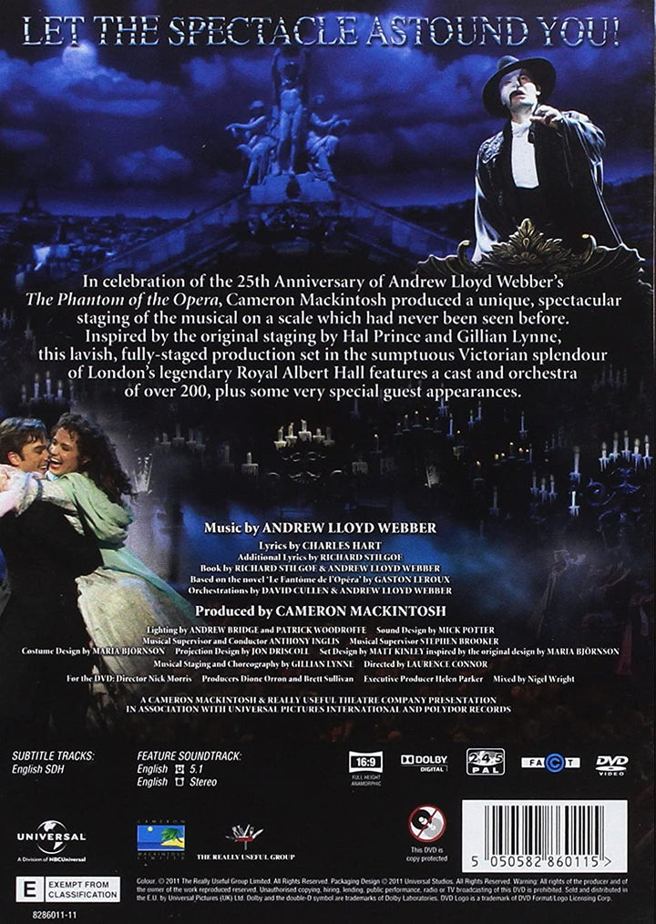 The Phantom of the Opera at the Royal Albert Hall (2011) - DVD