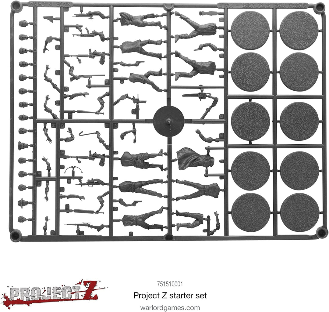 Project Z - The Zombie Miniatures Game. Starter Set Board Game