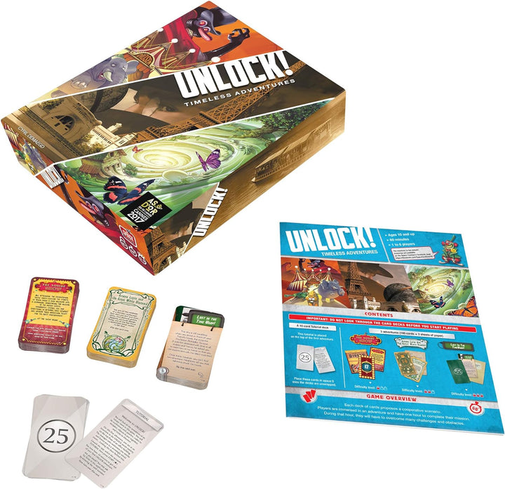 Space Cowboys Unlock! Timeless Adventures Board Game