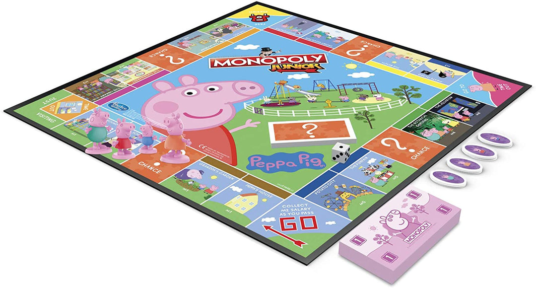 Monopoly Junior: Peppa Pig Edition Brettspiel für 2-4 Spieler