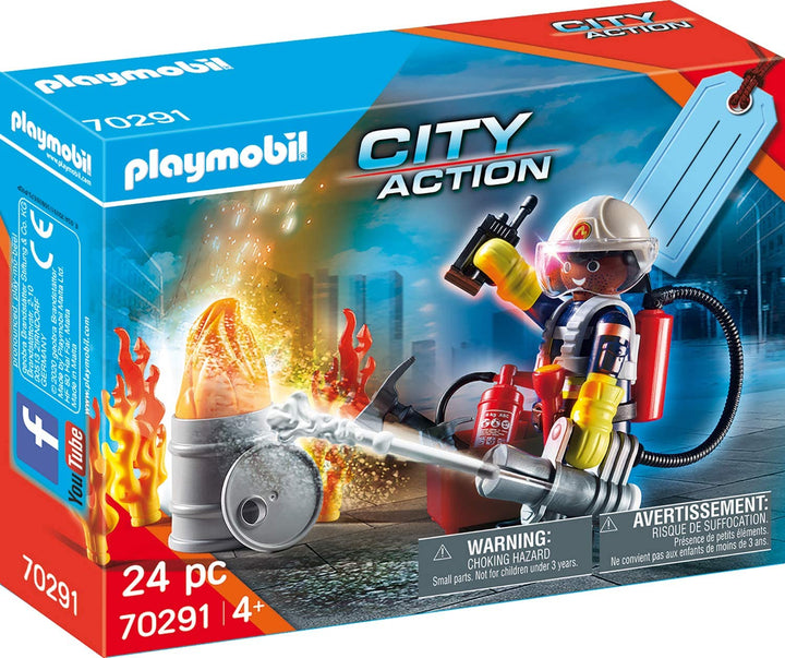 Playmobil 70291 Fire Rescue Gift Set