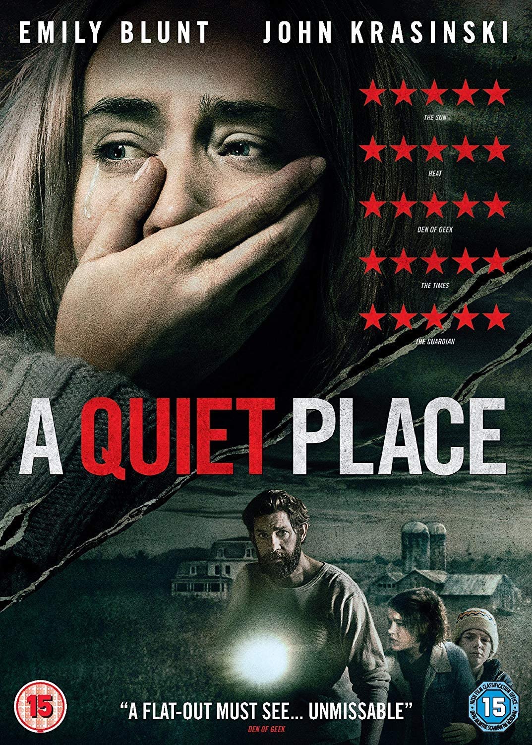 A Quiet Place (2018) - Horror Sci-Fi Thriller [DVD] 1