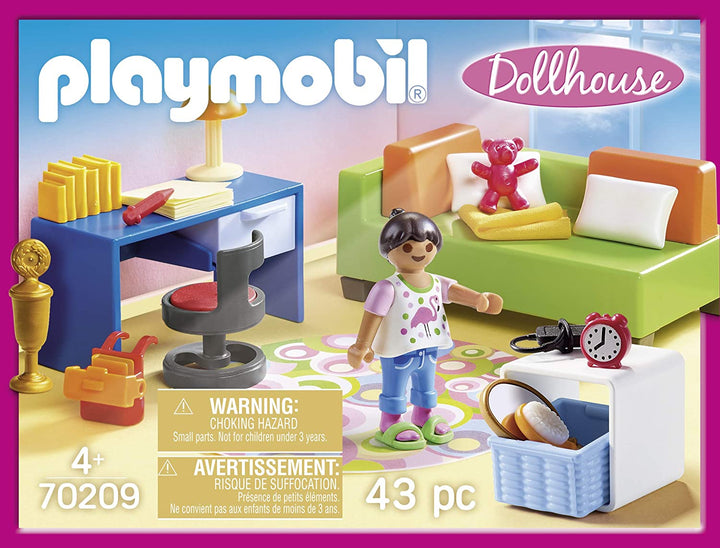 Playmobil 70209 Childrens Room with Sofa Bed