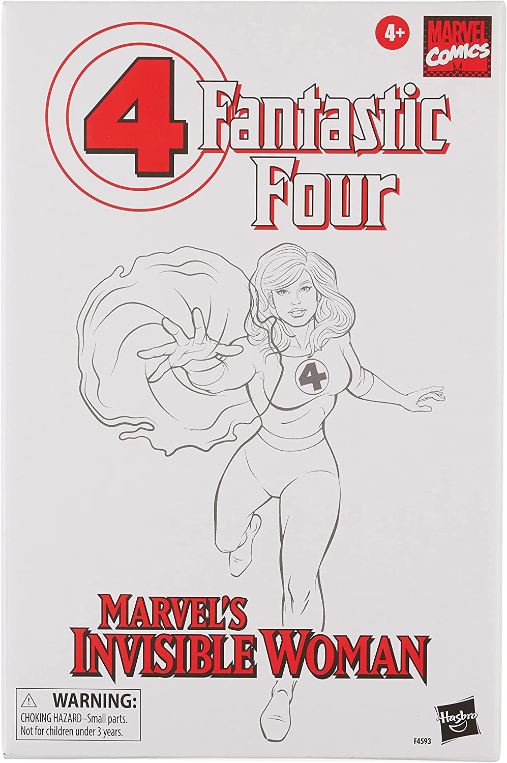 Hasbro Marvel Vintage Legends The Fantastic 4 Invisible Woman 2 Action Figure 1