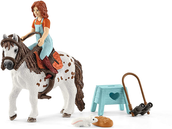 Schleich 42518 Mia &amp; Spotty Horse Club Figur