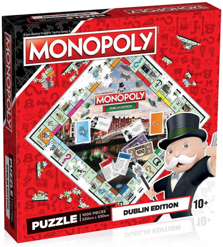 Dublin Monopoly 1000 Piece Jigsaw Puzzle Game