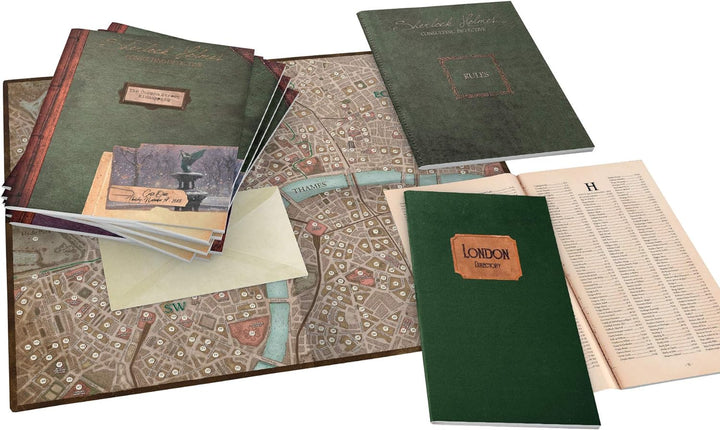 Space Cowboys – Sherlock Holmes Consulting Detective: The Baker Street Irreguläre – Brettspiel
