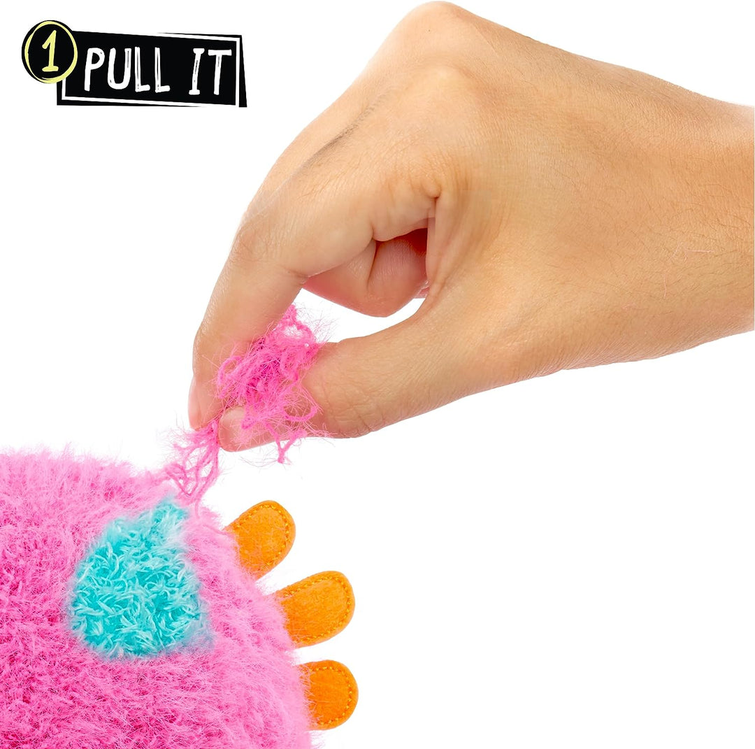 Fluffie Stuffiez Small Collectible Axolotl Plush - 3 Ways to Play for Kids 4+