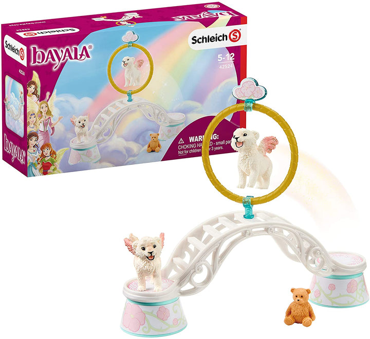 Schleich 42524 Bayala Geflügeltes Löwenbaby Training