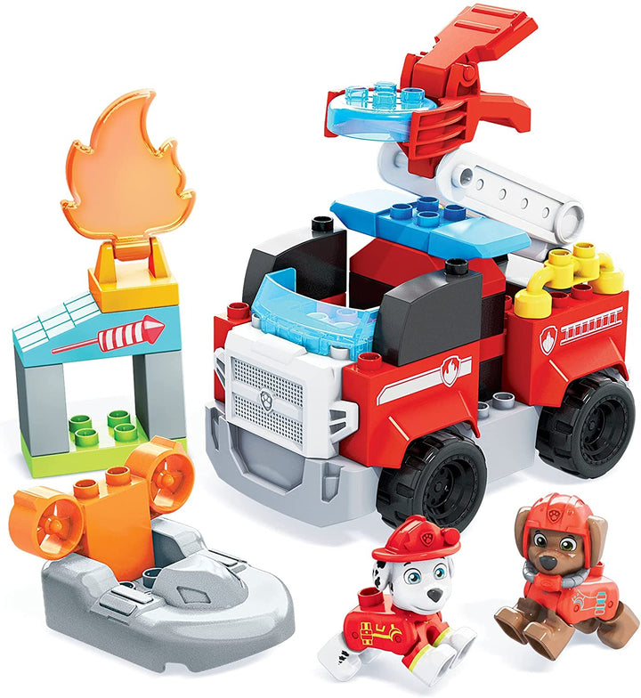 Mega Bloks Paw Patrol The Movie: Marshall’s City Fire Rescue Set