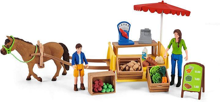 Schleich 42528 Farm World Sunny Day Mobiler Hofstand