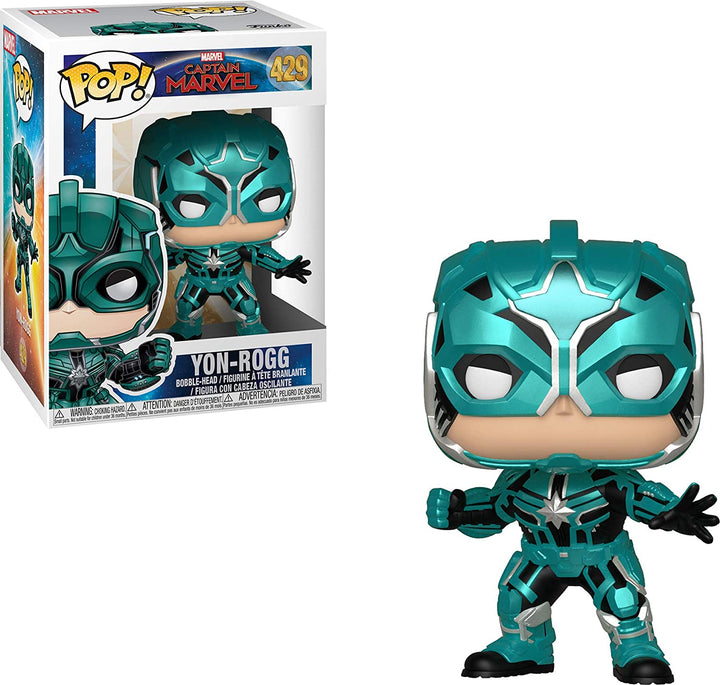 Marvel-Kapitän Marvel Yon-Rogg Funko 36352 Pop! Vinyl #429