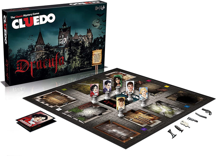 Dracula Cluedo Mystery Brettspiel, WM00257-EN1-6