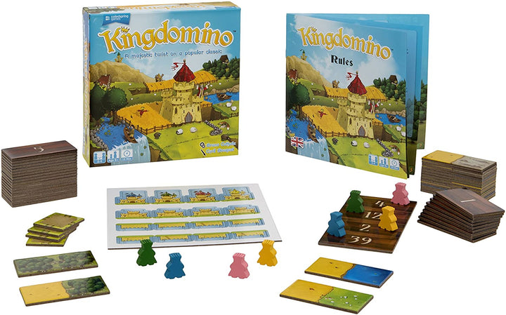 Coiledspring Games Kingdomino Spiel, Mehrfarbig