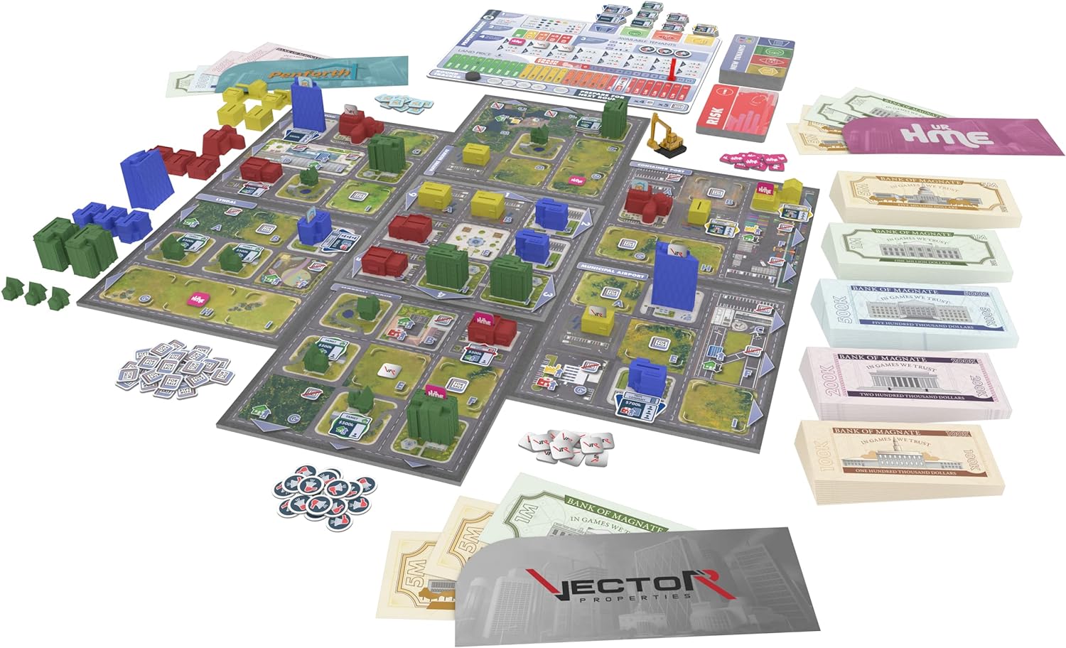 Magnate: The First City - Strategy Board Game for 1-5 Players 3