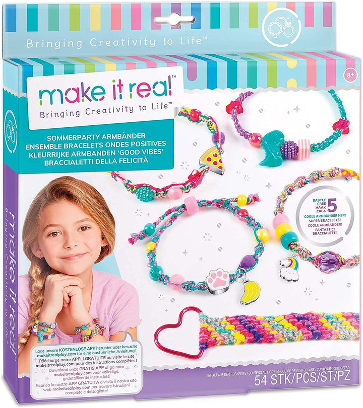 Make It Real Good Vibes DIY Bracelets