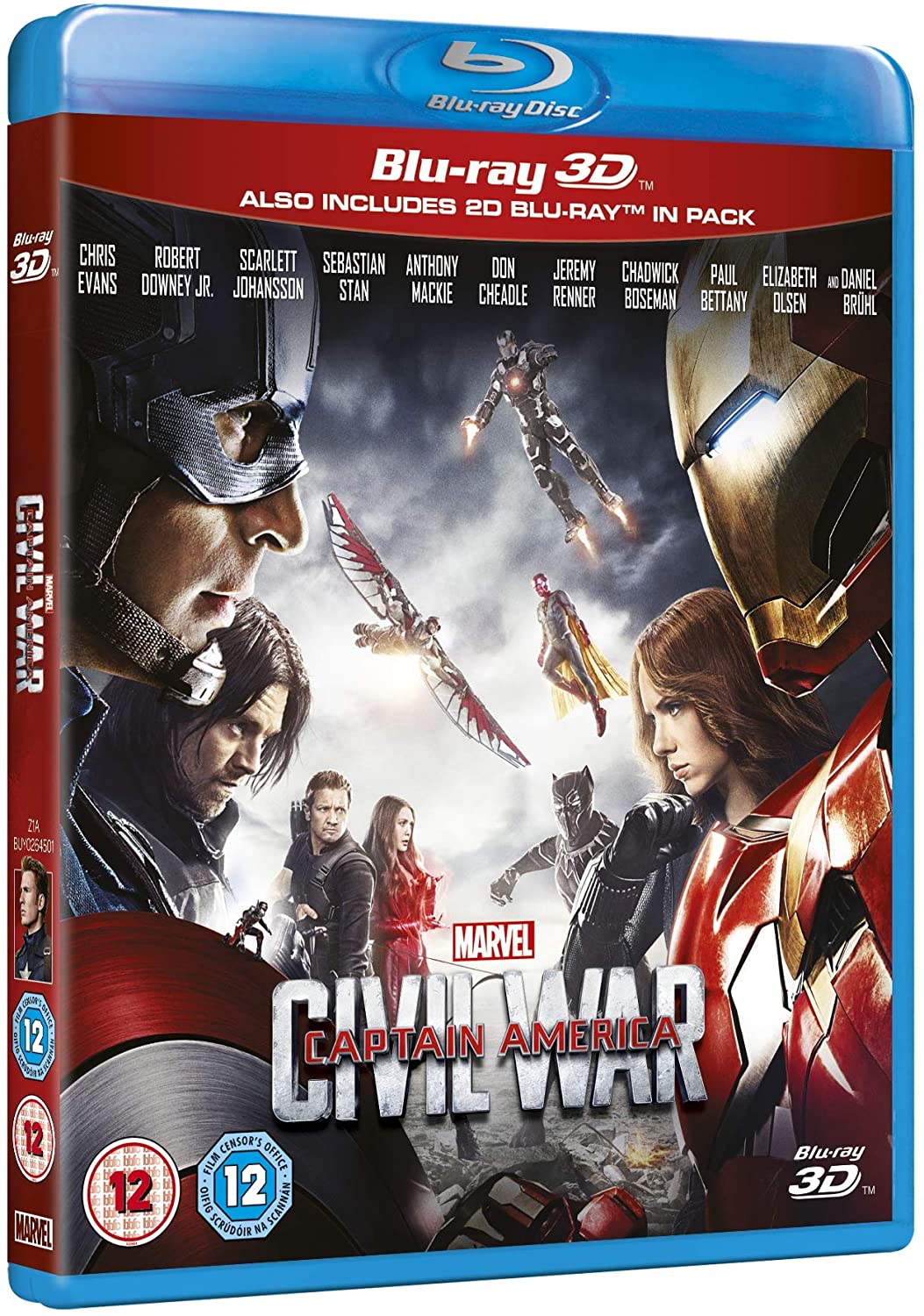Captain America: Civil War [Blu-ray 3D] [2016]