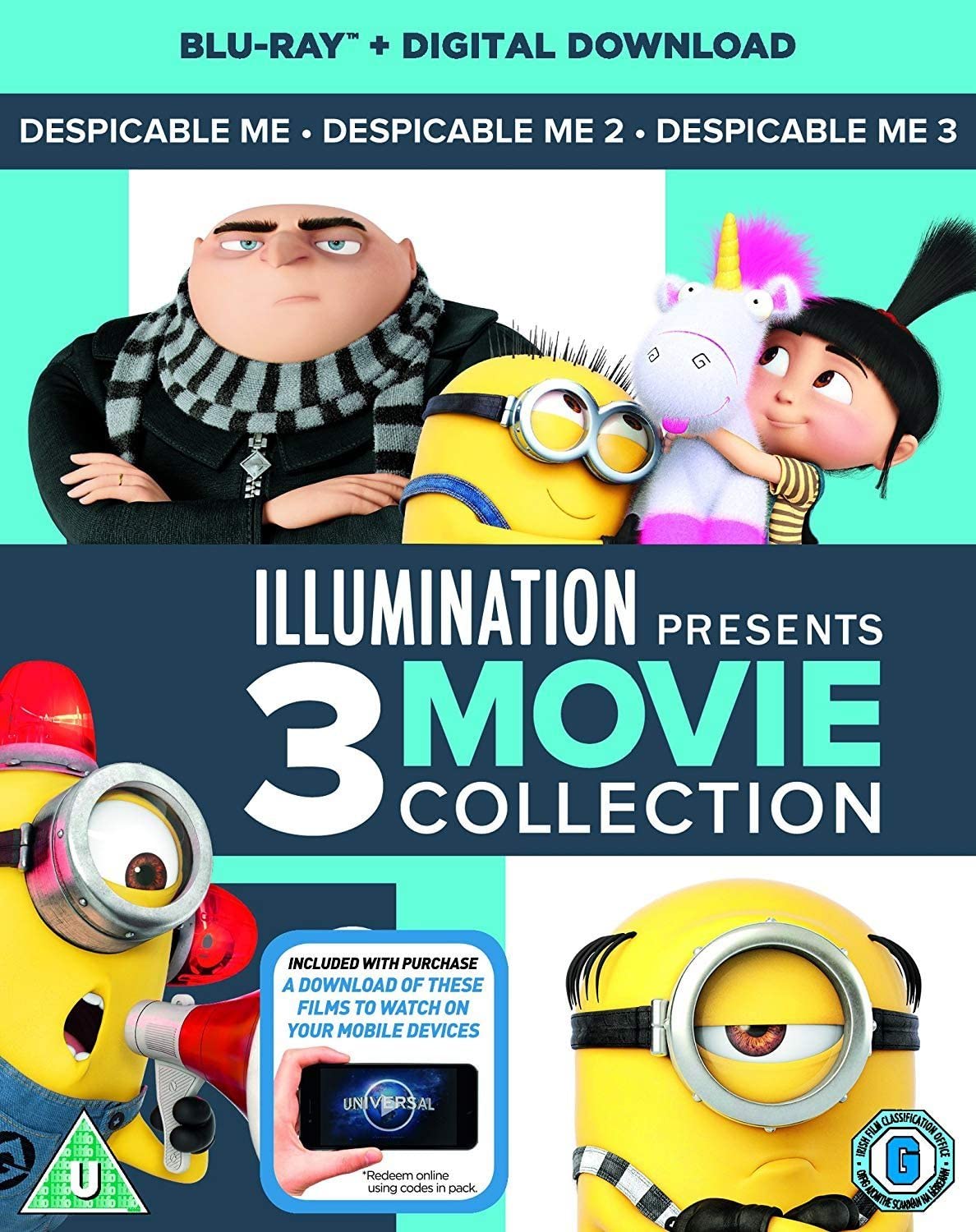 Despicable Me 1-3 Trilogy (2010-2017) - Blu-ray 1