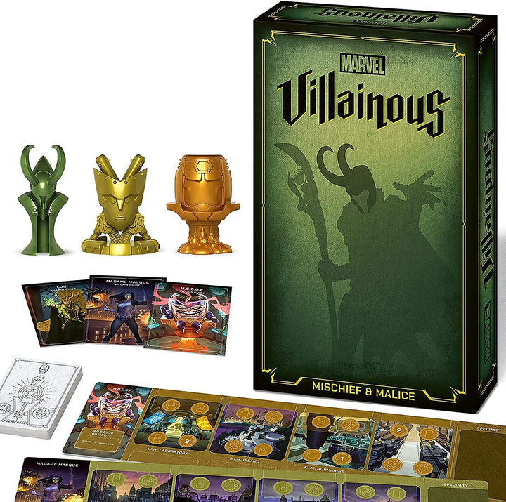 Ravensburger 27030 Marvel Villainous Mischief and Malice Erweiterung/eigenständig