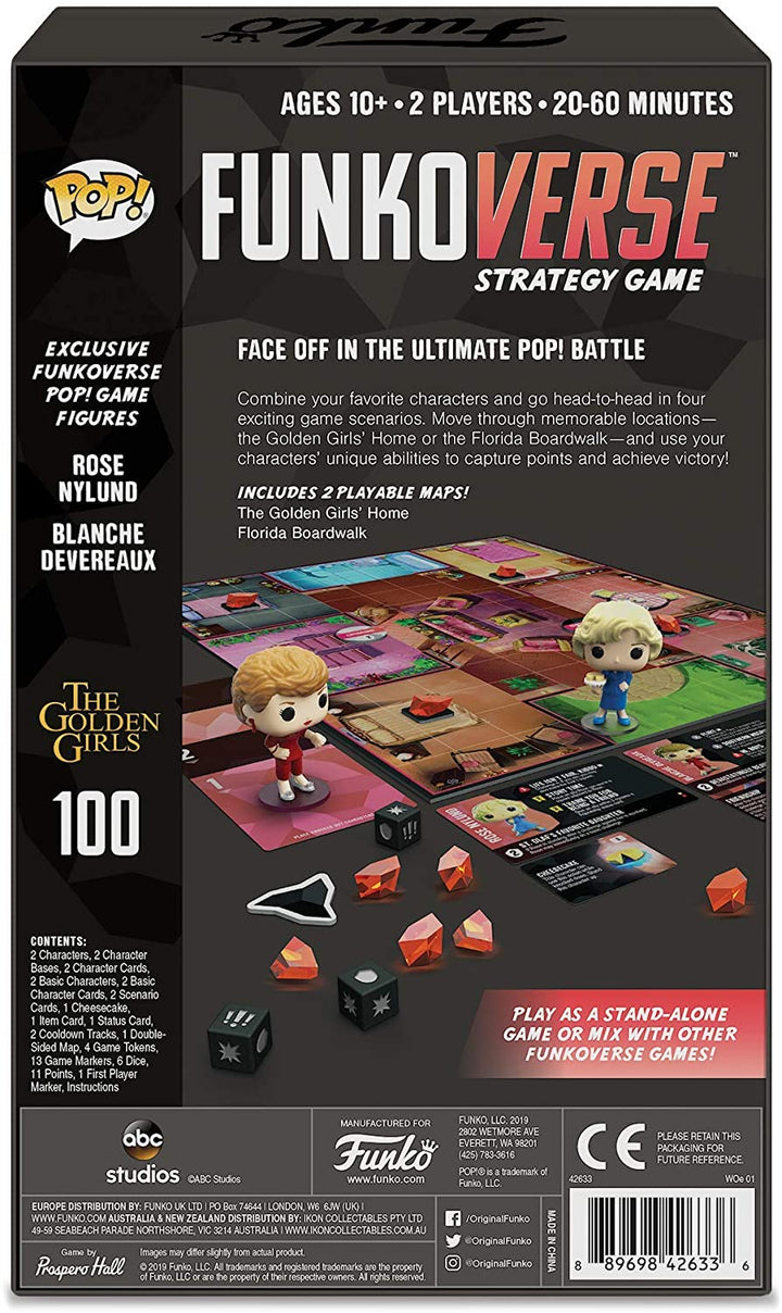 Funkoverse Strategiespiel Der goldene Tag Funko Spiele