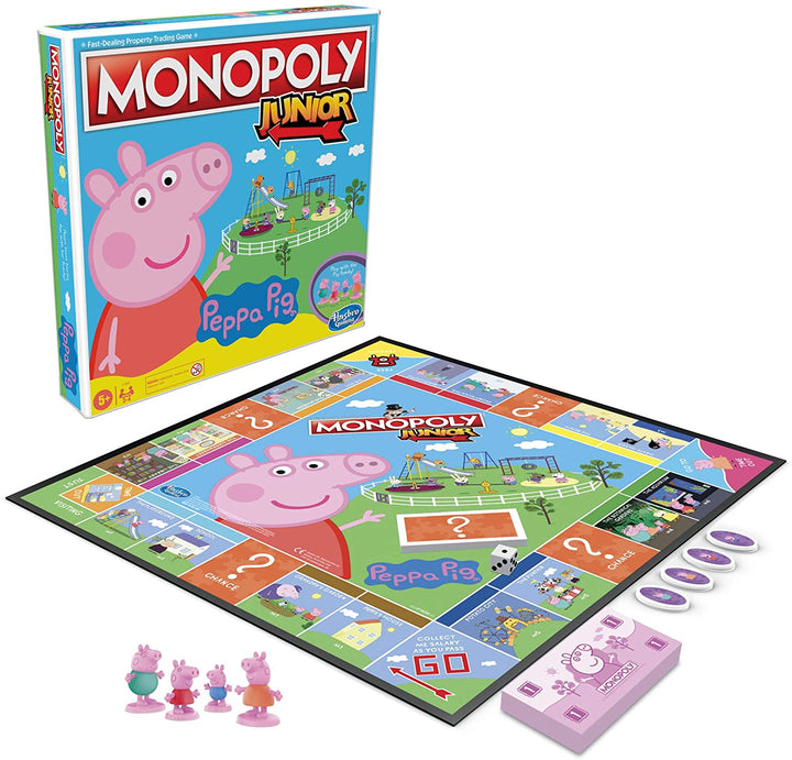 Monopoly Junior: Peppa Pig Edition Brettspiel für 2-4 Spieler