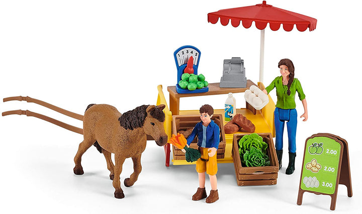 Schleich 42528 Farm World Sunny Day Mobiler Hofstand