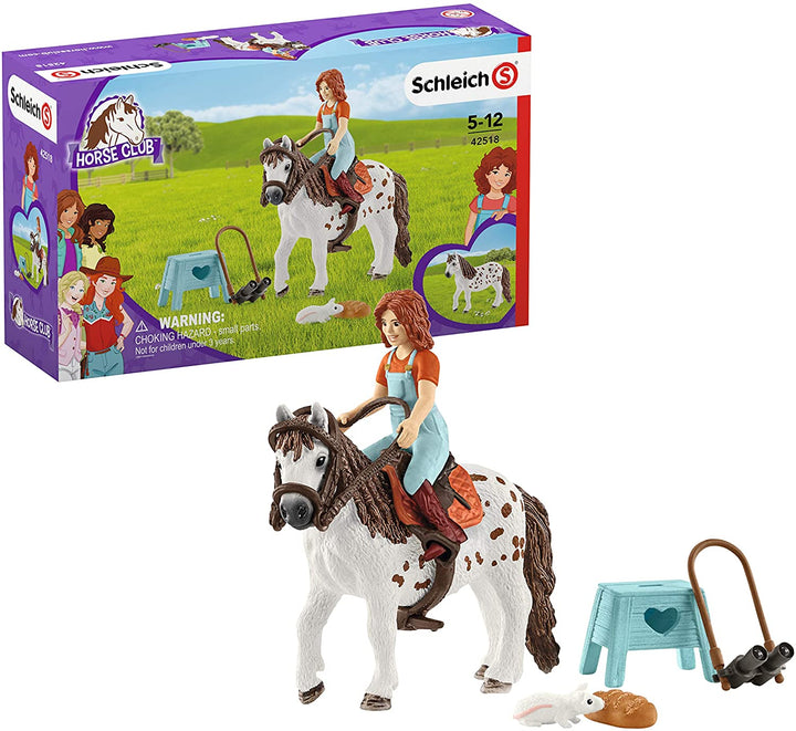 Schleich 42518 Mia &amp; Spotty Horse Club Figur
