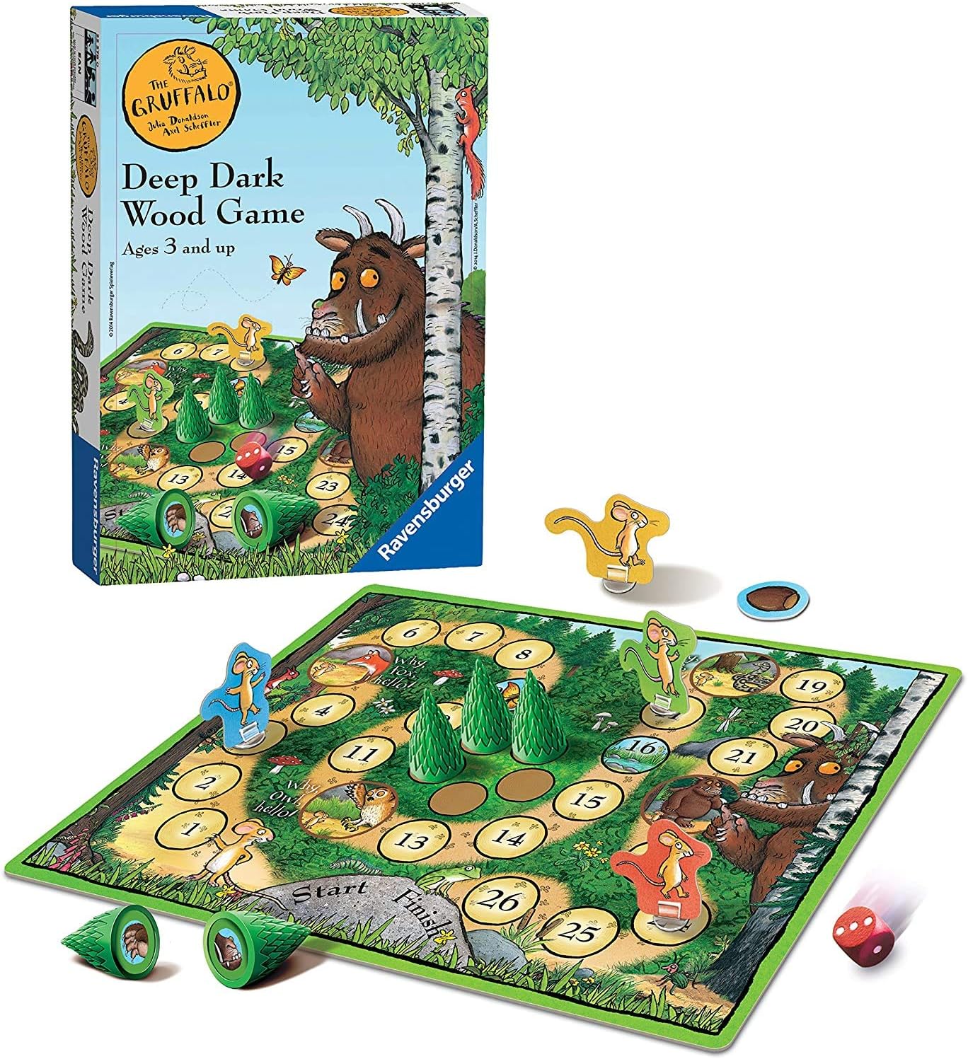Ravensburger The Gruffalo Deep Dark Wood Game 1