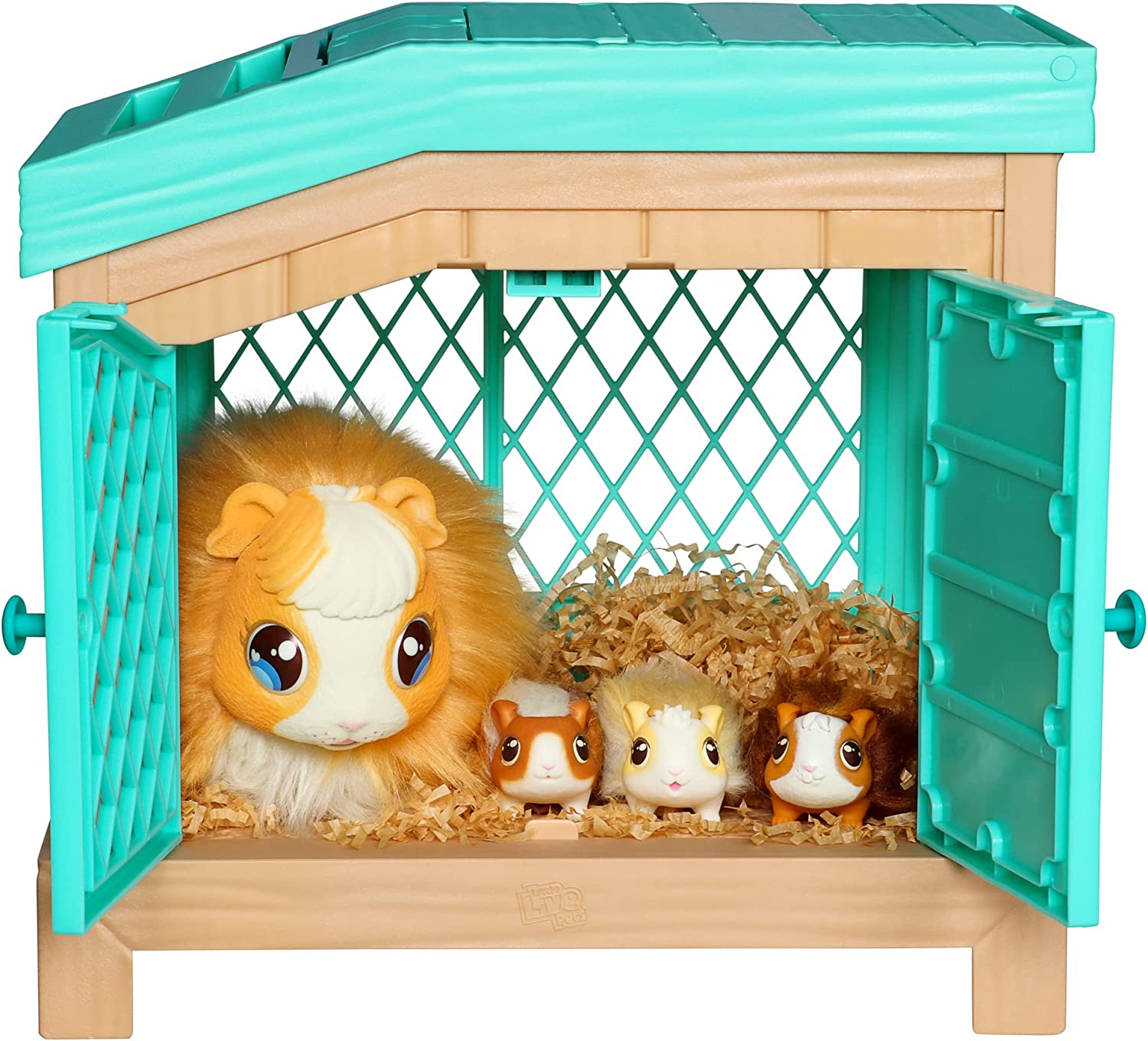 Little Live Pets Mama Surprise Bunny Interactive Playset - Electronic Plush with Hutch for Kids 4-12 3