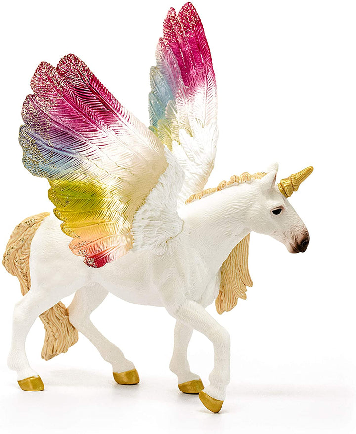 Schleich 70576 Puledro Unicorno Alato Arcobaleno