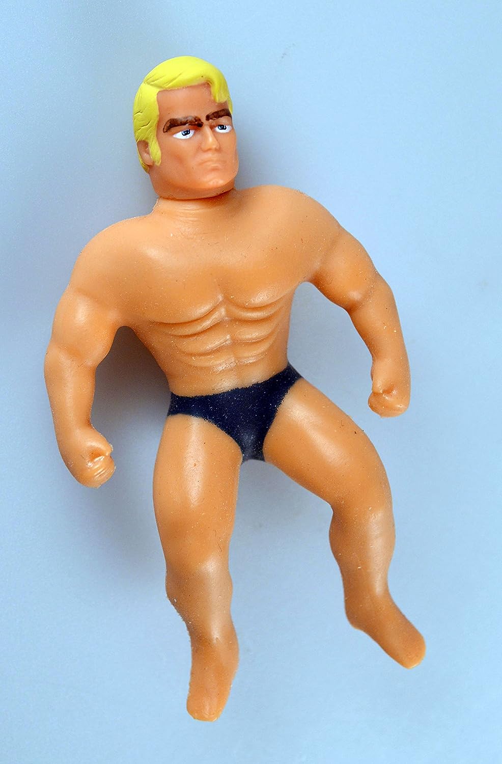 World's Smallest Stretch Armstrong - 9cm Stretchable Retro Action Figure