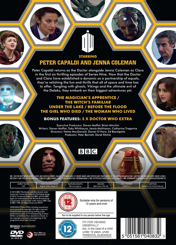 Doctor Who - Serie 9 Teil 1 [DVD] [2015]