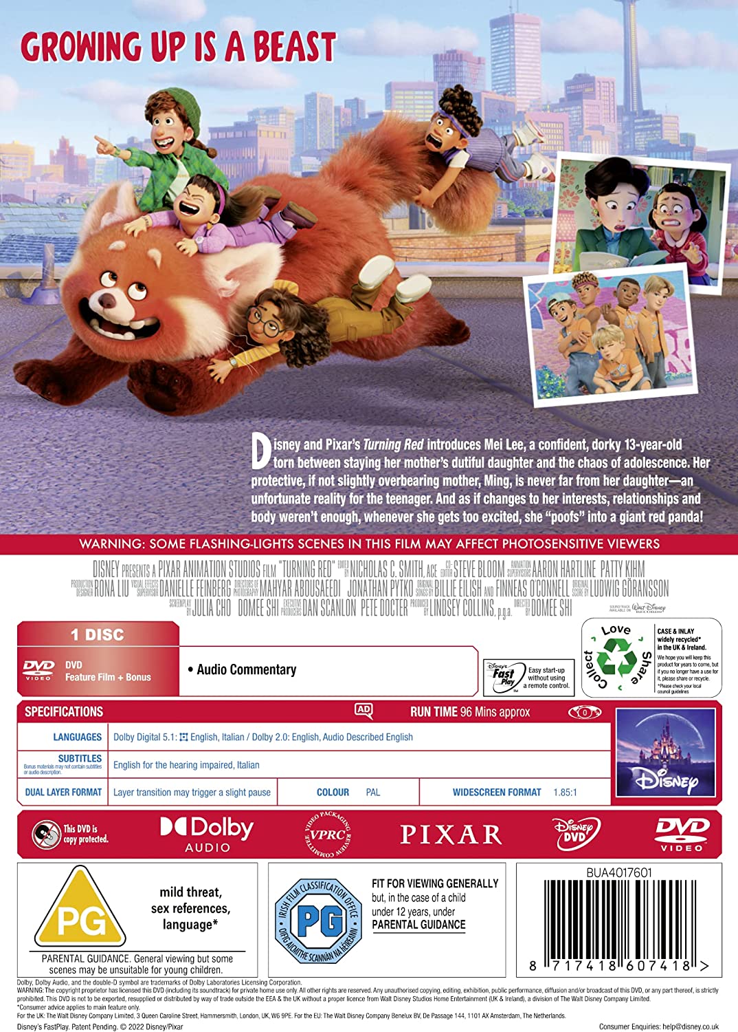 Turning Red (2022) - DVD