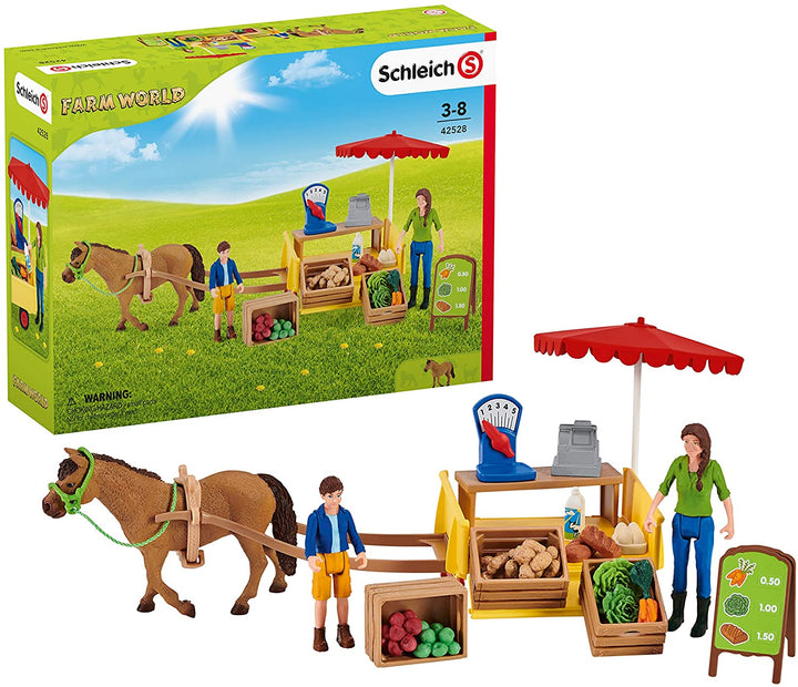 Schleich 42528 Farm World Sunny Day Mobiler Hofstand