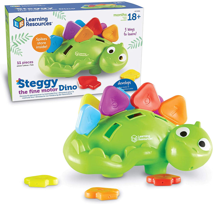 Leermiddelen LER9091 Steggy De fijne motorische dino