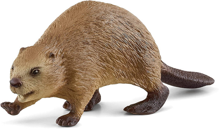 SCHLEICH 14855 Wild Life Biber Figur, Mehrfarbig