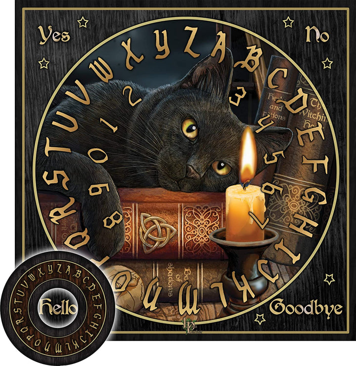 Nemesis Now The Witching Hour Lisa Parker Spirit Board, 39 cm, Schwarz