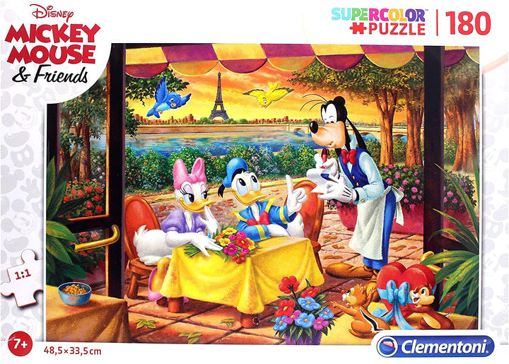 Clementoni - 29296 - Supercolor Puzzle for children - Disney Classic-180 Pieces