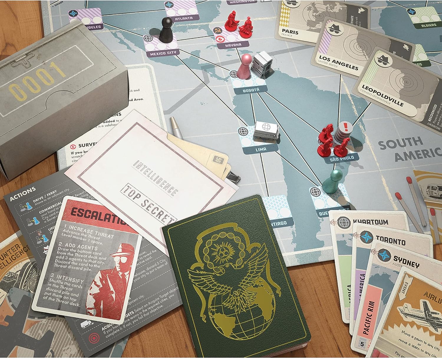 Z-Man Games Pandemic Legacy Season 0 Board Game 4