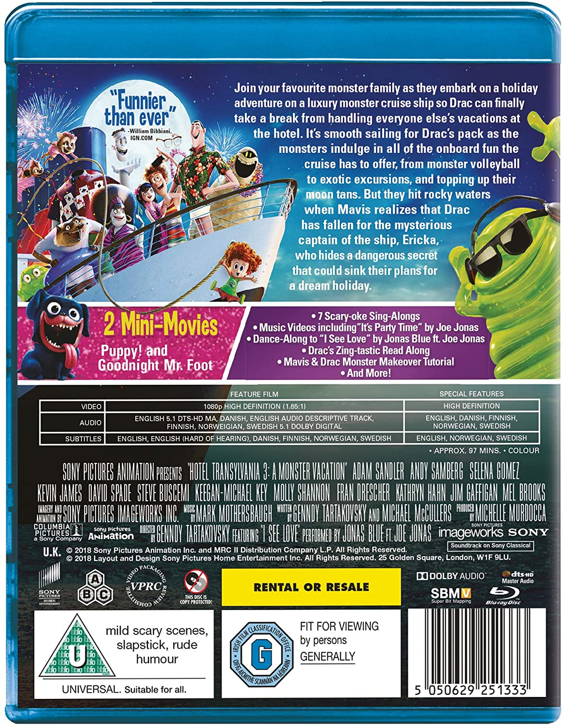 Hotel Transylvania 3 (2018) - Blu-ray 2