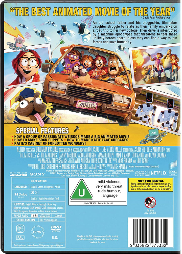 The Mitchells vs. The Machines (2021) - DVD