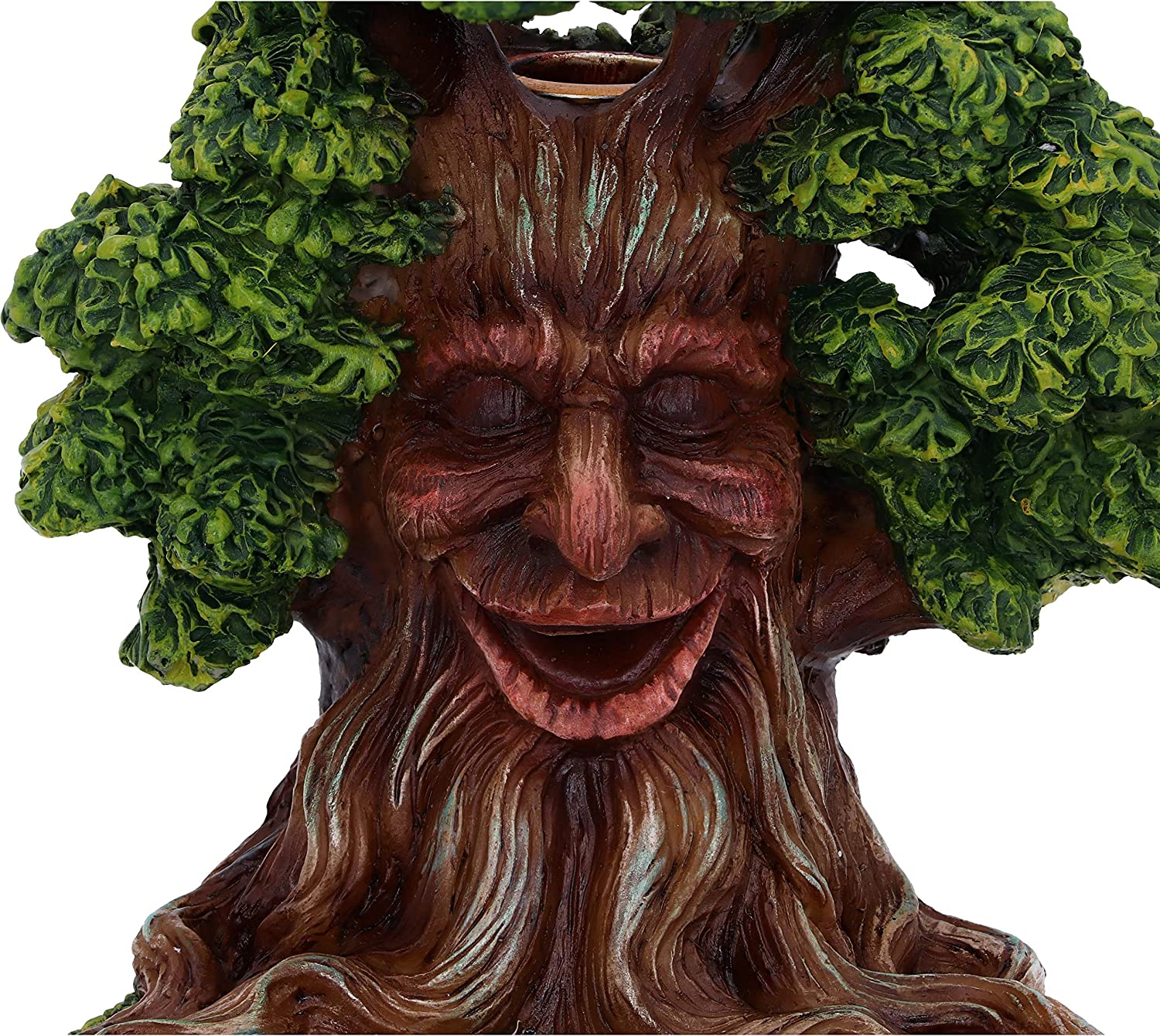 Nemesis Now Elder Ember Tree Spirit Green Man Backflow Incense Burner 4