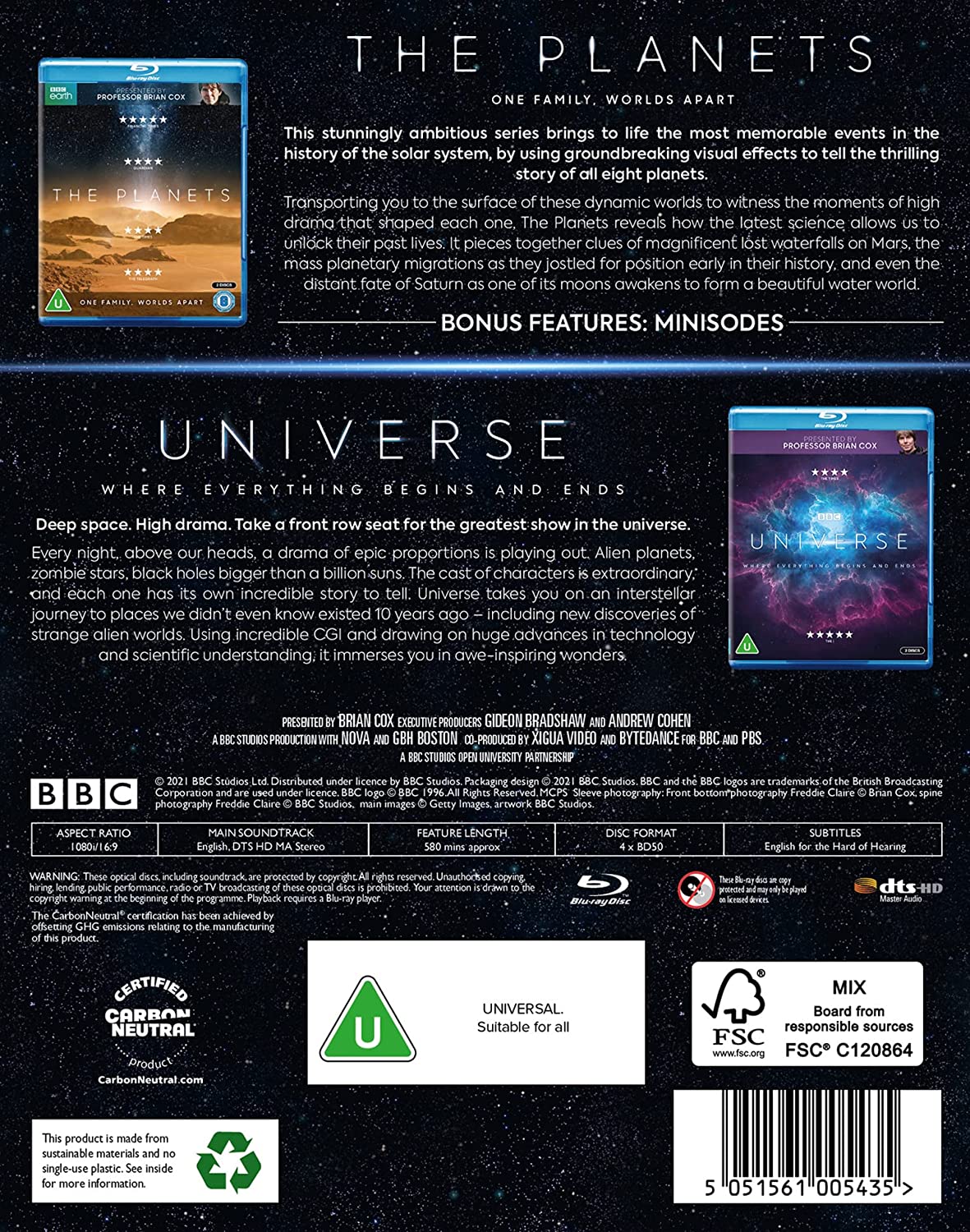 Universe & The Planets Box Set (2021) [Blu-ray] 2