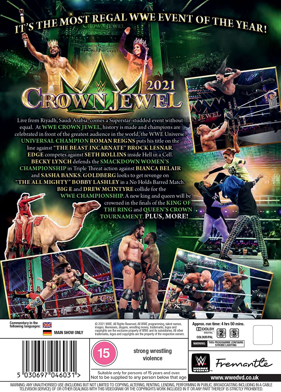 WWE: Crown Jewel 2021 - DVD 2