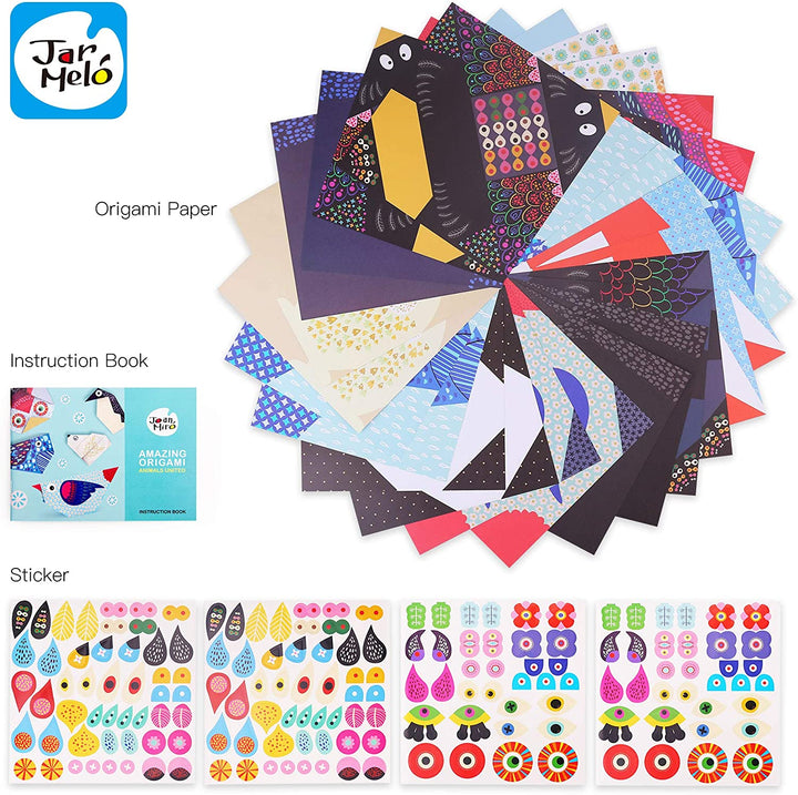 Jar Melo 922 JA92798 EA Amazing Origami Series-Animal United, Multicolour