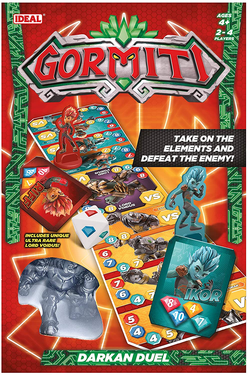 John Adams 577 10896 EA Gormiti Game Battle, rot