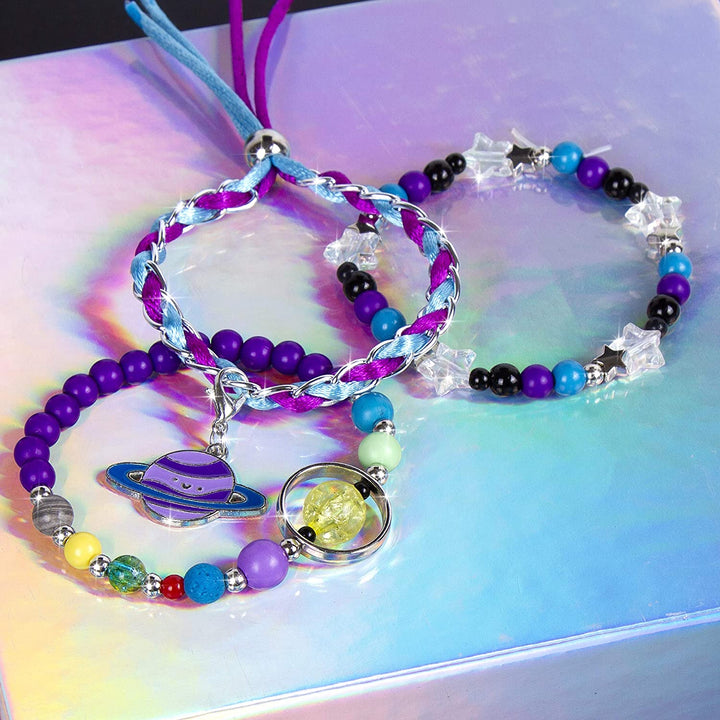 Make It Real 1208 Cosmic Charm Bracelets Galaxy Jewelry