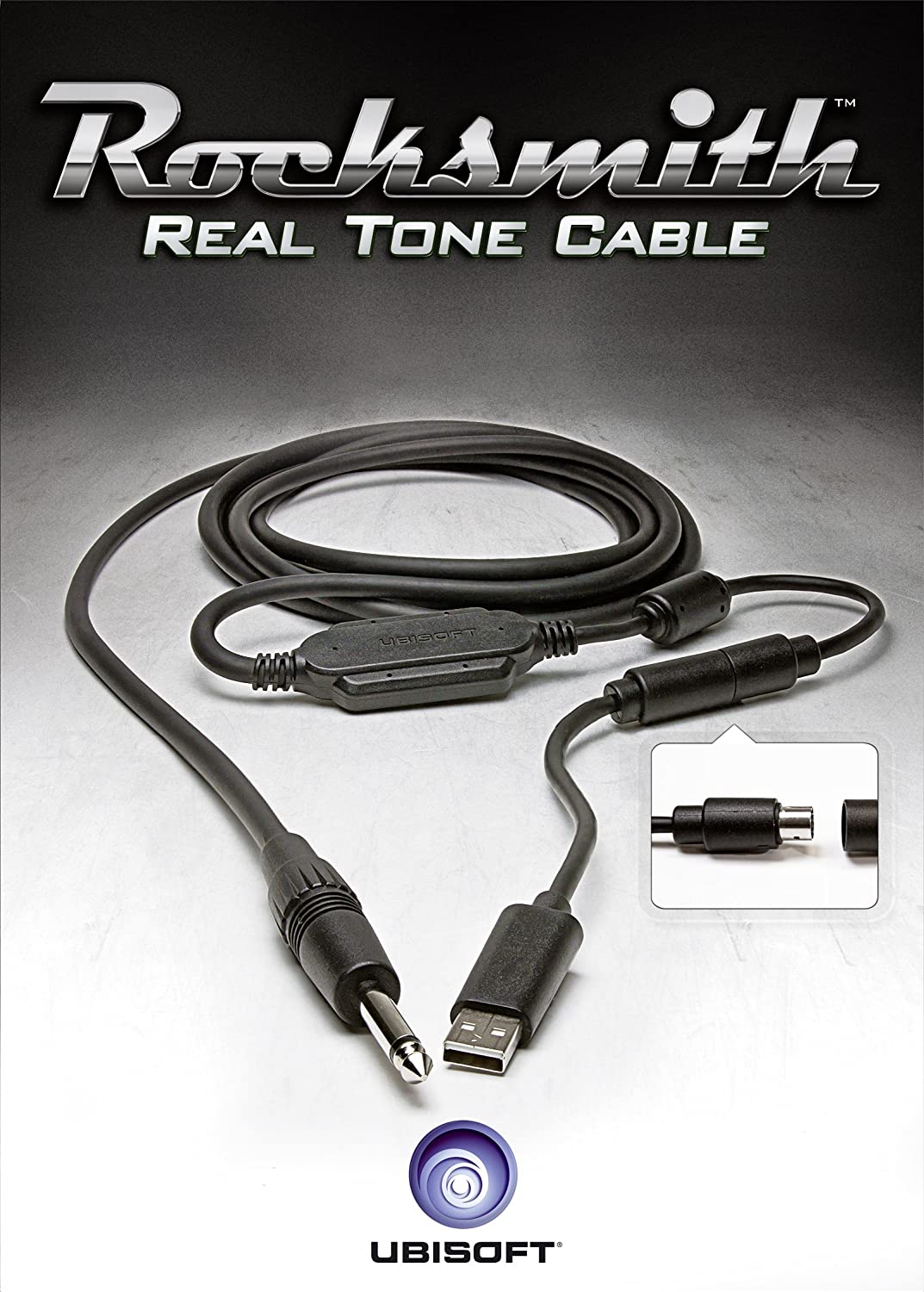 Rocksmith Real Tone Cable - Universal Guitar Interface for Xbox 360, PS3, PC & Mac 1
