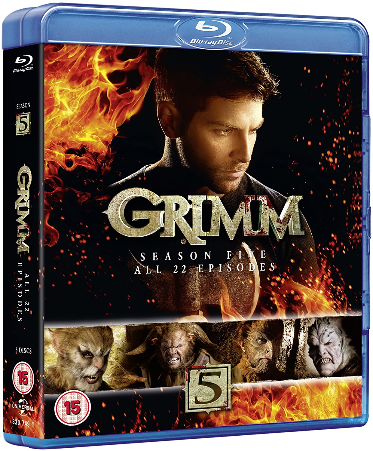 Grimm: Season 5 (2015) - Blu-ray [Region FREE] 2