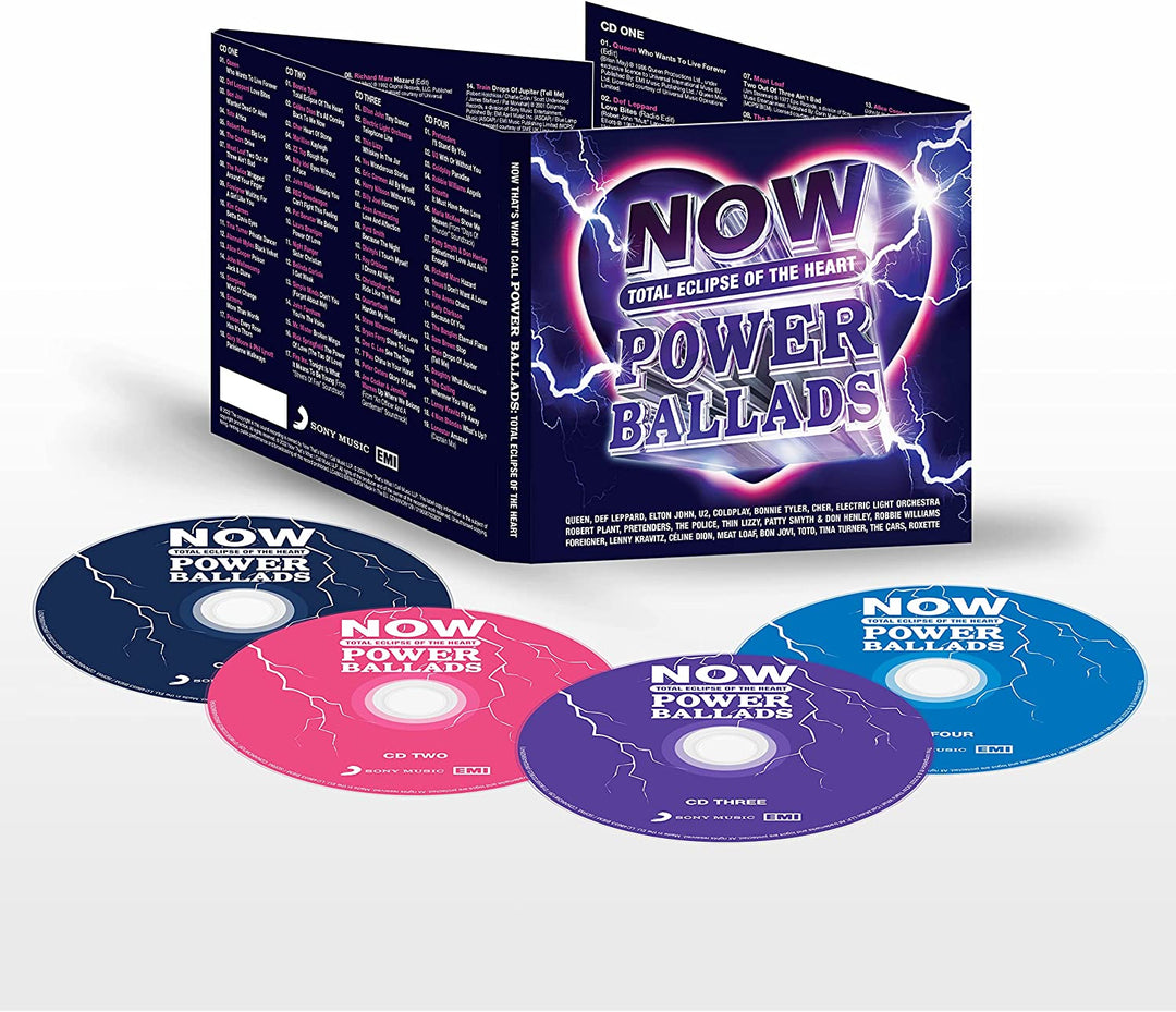 Various Artists - NOW That's What I Call Power Ballads: Total Eclipse Of The Heart [Audio CD]